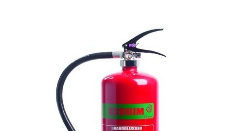 Zorg brandblussers